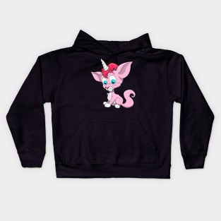 Unicorn Cat Kids Hoodie